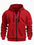 Zipper Hooded Sweatshirt Men's Sports Casual Cardigan Coat