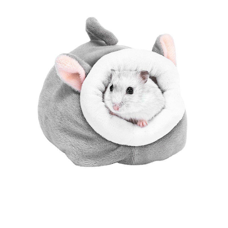 Pet Mini Cotton Pet Nest Sleeping Nest Warm Nest Winter Hamster Cotton Pet Nest Djungarian Hamster Squirrel Sugar Glider Small Size