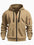 Zipper Hooded Sweatshirt Men's Sports Casual Cardigan Coat