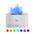 Aroma Diffuser With Flame Light Mist Humidifier Aromatherapy Diffuser With Waterless Auto-Off Protection For Spa Home Yoga Office