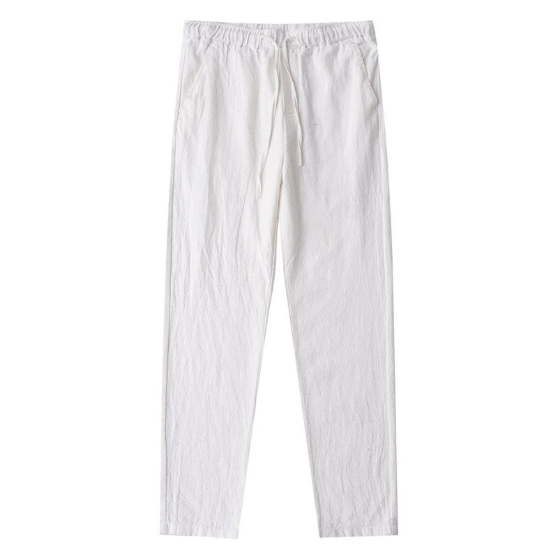 Casual Pants Straight Loose Men's Pants Cropped Pants