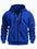Zipper Hooded Sweatshirt Men's Sports Casual Cardigan Coat
